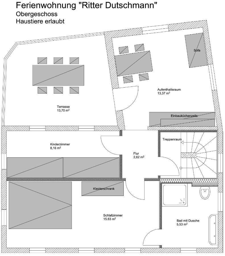 Ferienhaus Bildhauer Thiele Ottendorf  Dış mekan fotoğraf